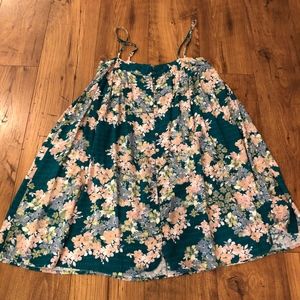 O'Neill Floral Front Button Dress